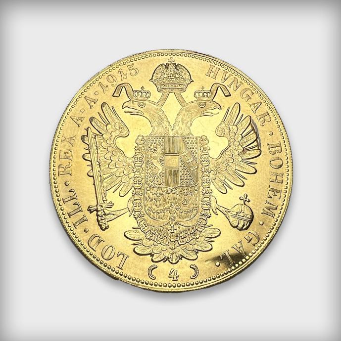 Zlatnik 4 Dukat 1915 Franz Joseph I