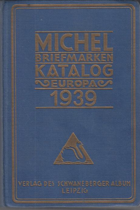 Michel Europa 1939 - predvojni katalog znamk