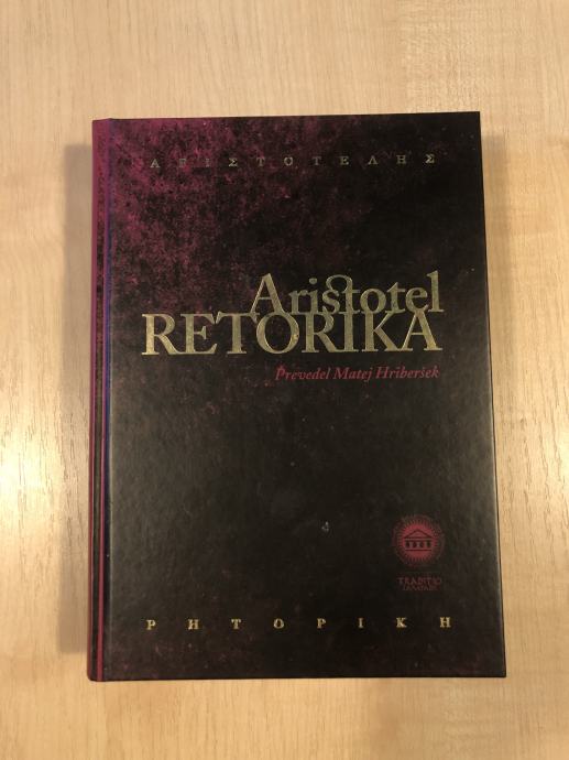 Aristoteles: Retorika (zbirka Traditio lampadis)