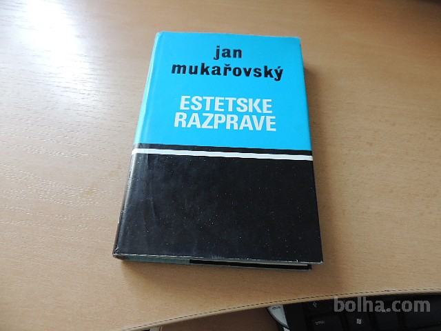 ESTETSKE RAZPRAVE J. MUKAROVSKY SLOVENSKA MATICA 1978