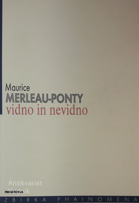 Maurice Merleau-Ponty, VIDNO IN NEVIDNO