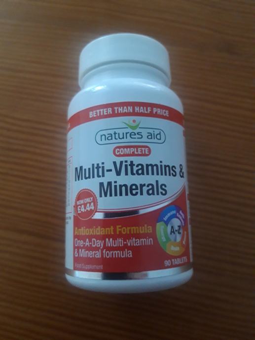 Multi Vitamini in minerali 90 tablet