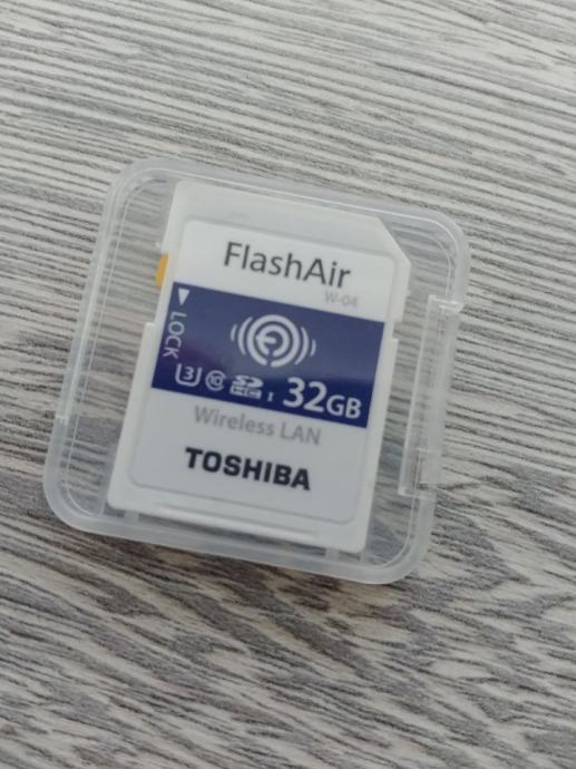 SD kartica Toshiba flashAir W-04 32GB