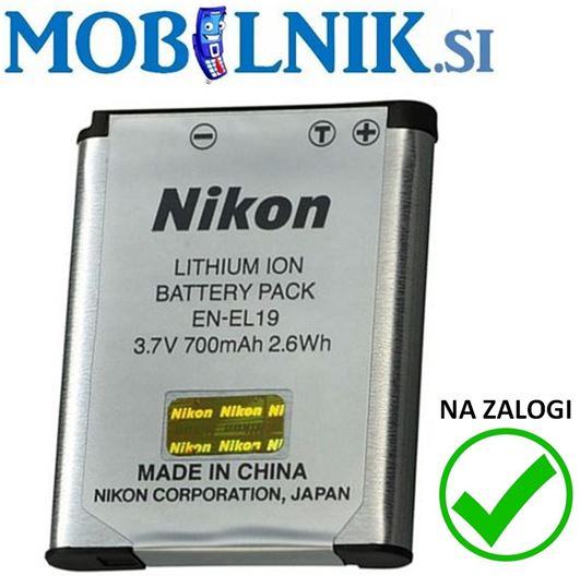 EN-EL19 baterija 670mAh za Nikon