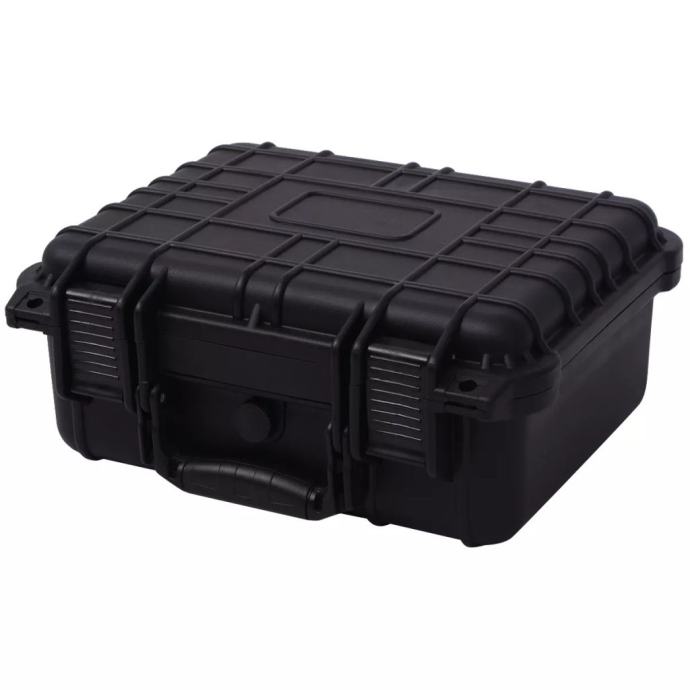 Zaščitni Kovček za Opremo 35x29,5x15 cm Črne Barve