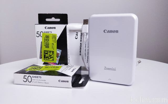 canon zoemini papir