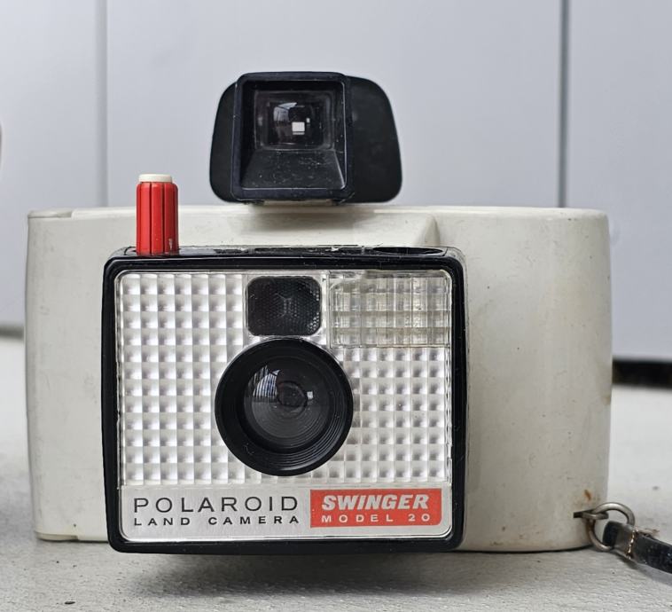 Appareil Photo Polaroid Swinger Model 20 - Pour Pièces Ou Décoration - Non Fonctionnel