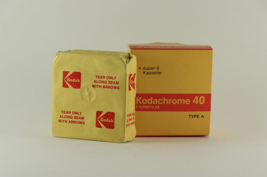 8mm film Kodachrome 40 type A