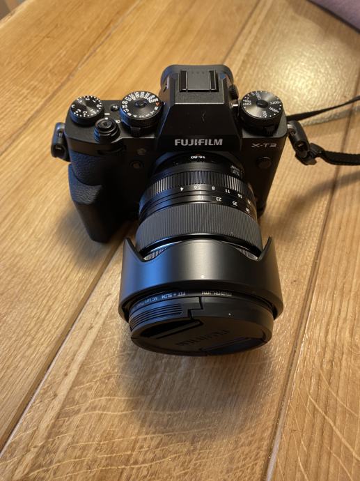Fujifilm x-t3 + objektiv 16-80 f4 +MHG kovinsko držalo