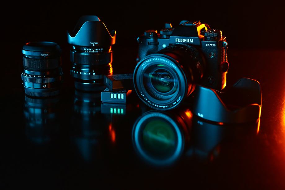 Fujifilm Fuji X-T3 + objektivi