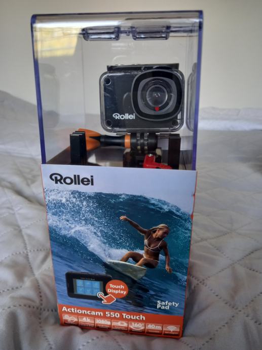 FULL HD športna kamera Rollei Actioncam 550 Touch.