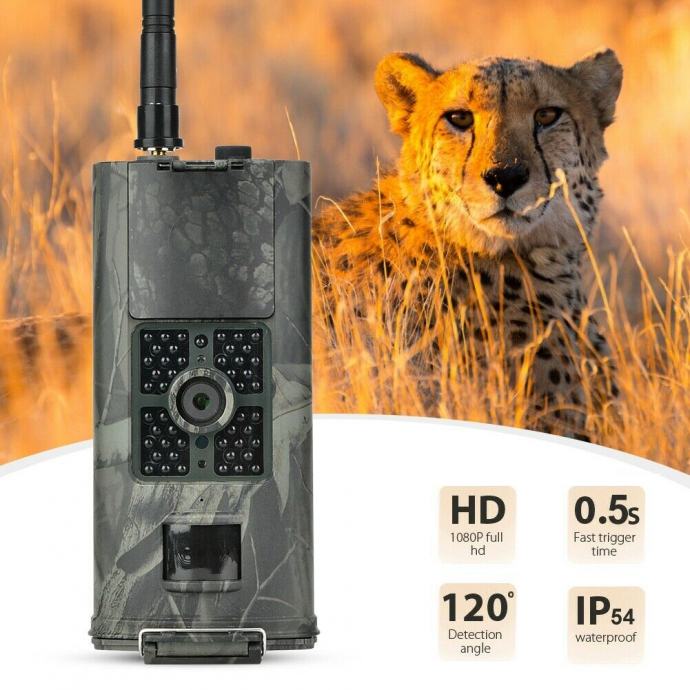 Lovska kamera za lov nadzor nadzorna avto 3G MMS GSM SIM SPY kamera