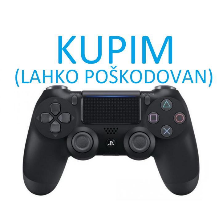 KUPIM PS4 (Sony Playstation 4) kontroler oz plošček