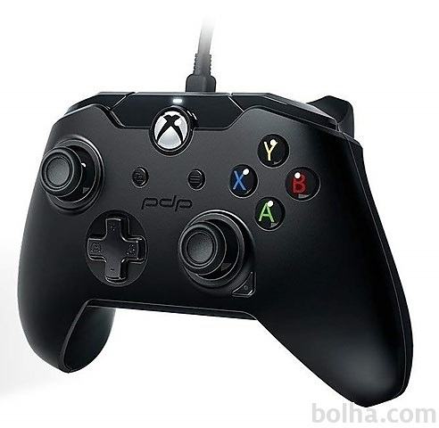 Xbox One žični kontroler PDP, črn
