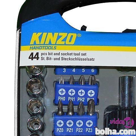 KINZO Wood Working Set 44 Teile – Werkzeugset Für Holzarbeiten