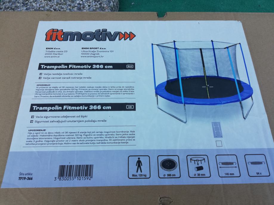 Zaščitna mreža za trampolin