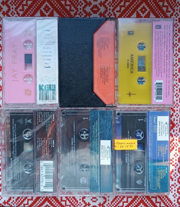 12 Cassettes For Sale (Rare)
