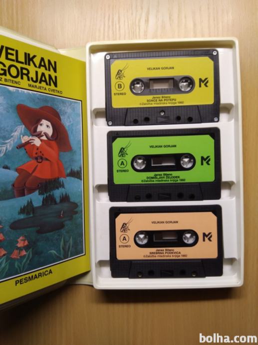 Janez Bitenc VELIKAN GORJAN 3.kasete s pesmarico Mk 1992