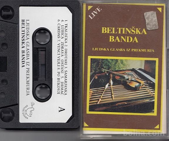kaseta BELTINŠKA BANDA ljudska glasba iz Prekmurja (MC 119)