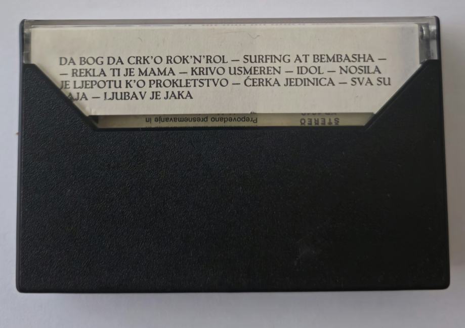 Kaseta Elvis J. Kurtović – Da bog da crko rokenrol, original