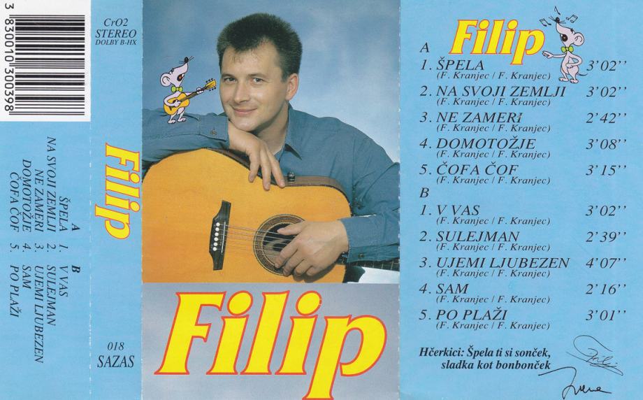 kaseta Filip Kranjec - Špela