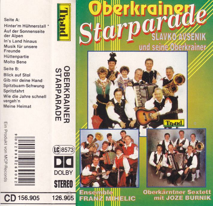 kaseta Kompilacija - Oberkrainer Starparade