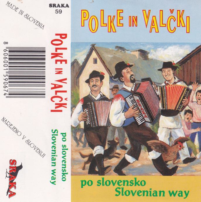 kaseta Kompilacija - Polke in valčki (po slovensko / Slowenian way)