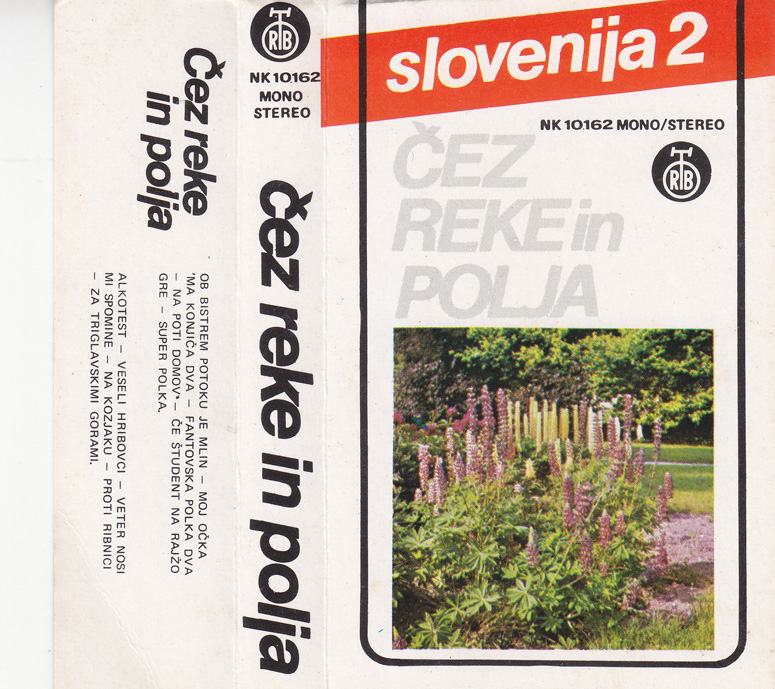 kaseta Kompilacija - Slovenija 2 Čez reke in polja