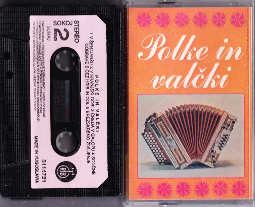 kaseta POLKE IN VALČKI (MC 916)