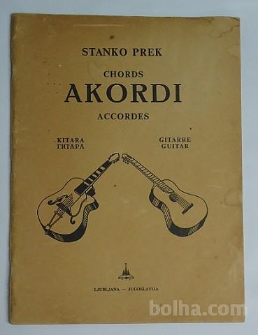 SLAVKO PREK - Akordi