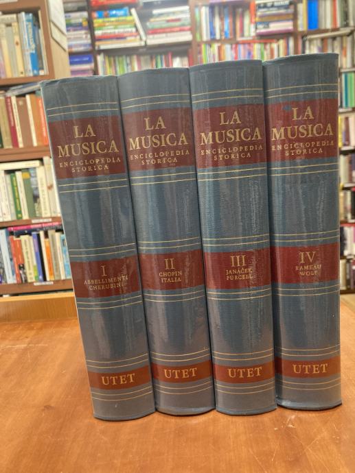 La musica: enciclopedia storica 1-4