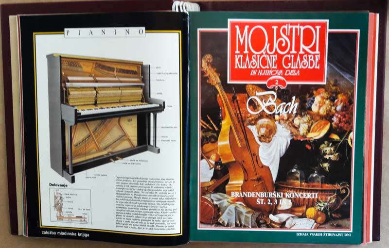 Mojstri klasične glasbe in njihova dela (revije, vložene v mapice)