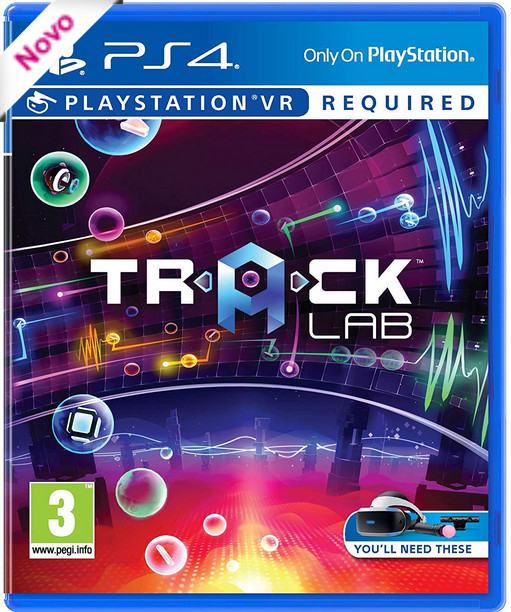 PS4 VR Track Lab glasbena VR igra