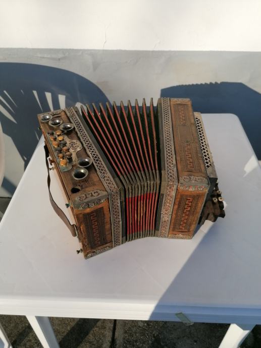Harmonika Rupret Novak & Sohn letnik 1874