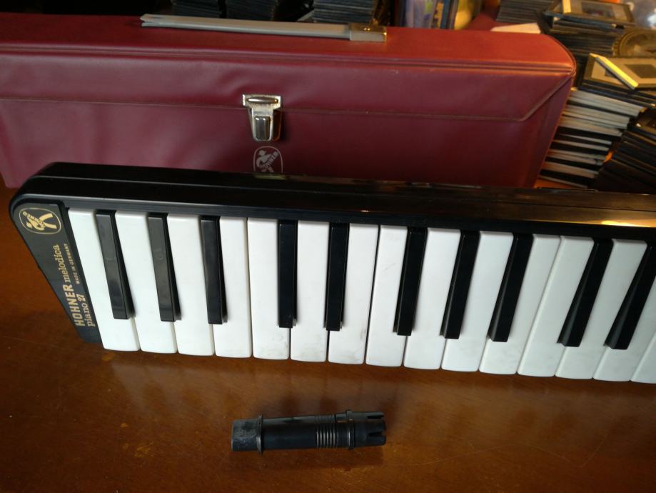Vintage Hohner Melodica Piano 27 + torba Made in Germany,harmonika ust
