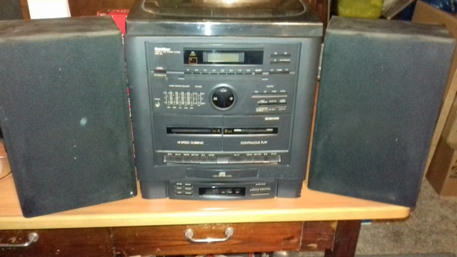 Gramofon GoldStar Compact Disc Stereo System FMH-48L