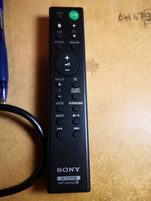 Sony soundbar HTCT80