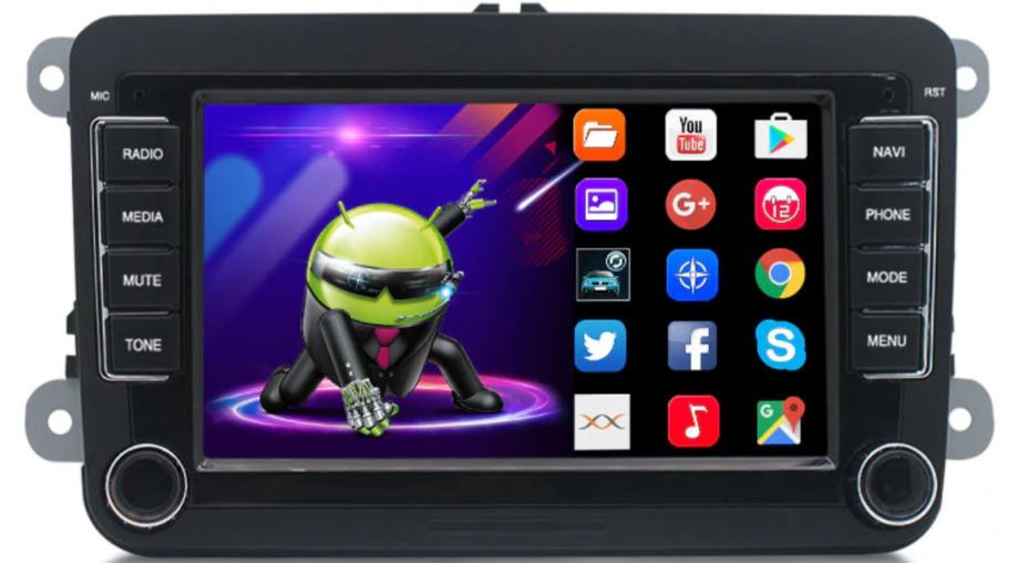 VW avto radio Android, bluetooth, GPS, 7
