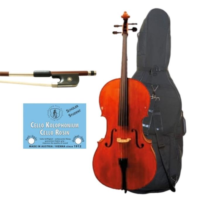SET Odlično šolsko violončelo Petz Vienna*****