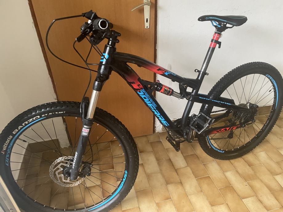 VTT Lapierre Carrera Vengeance - 27.5 Pouces, 16 Vitesses, Suspension Intégrale, Noir
