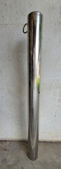 Inox 85cm stebriček količek