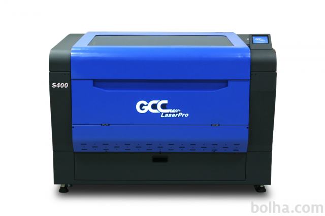 Akcija laserski gravirni stroj GCC LaserPro S400 FIBER & CO2