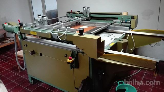 SVECIA - SSPC polavtomatski-avtomatski sito tiskarski stroj