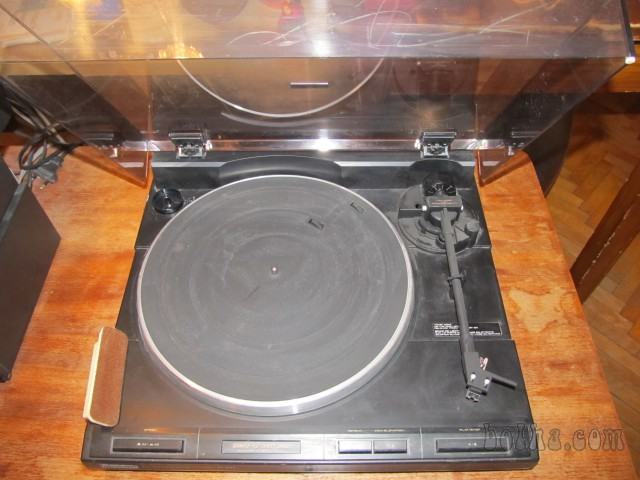 Gramofon Pioneer PL 445, plošče, oprema
