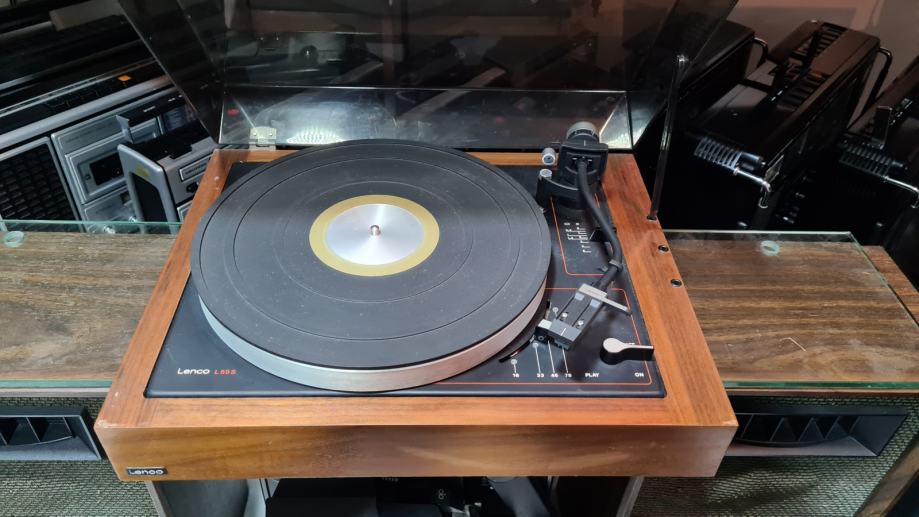 Lenco L55s vintage gramofon vse v originalu