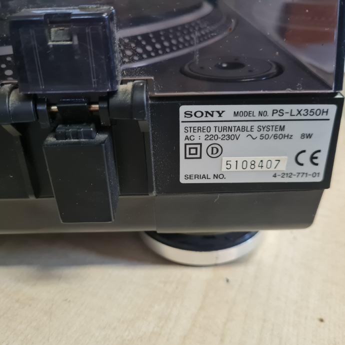 Courroie Plate De Remplacement Pour Tourne-disque Sony PS-LX 350 H - Compatible, Livrée Seule - 9