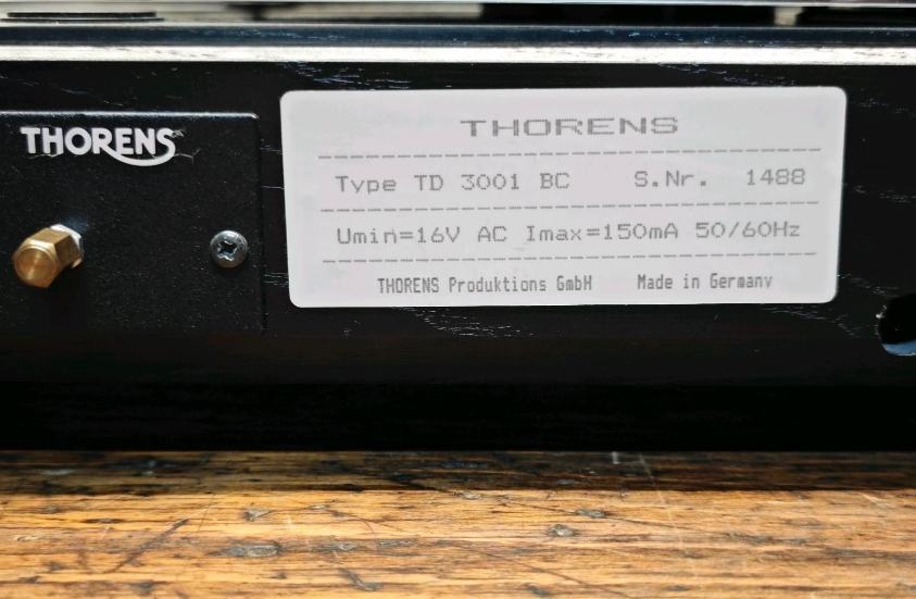 THAKKER TD 3001 riem compatibel met Thorens TD 3001 riem draaitafelriem aandrijfriem