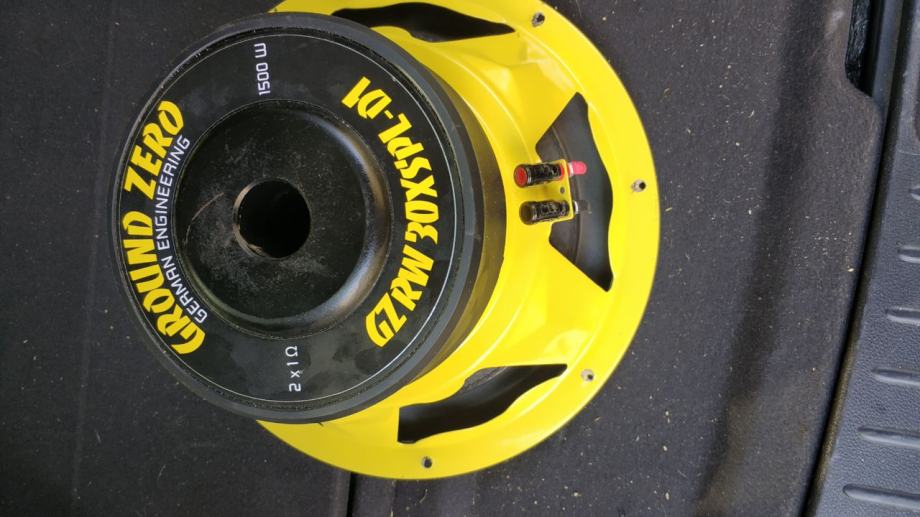 Subwoofer Ground Zero GZHW30X SPL