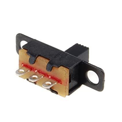 3 Pin 2 Position Mini Size SPDT Slide Switches On Off PCB 5V 0.3A