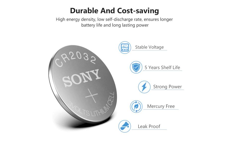 Nove Sony CR2032 CR 2032 3V Original Lithium Battery Baterije Baterija